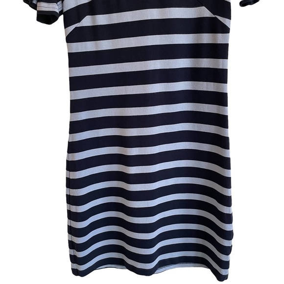 Sail to Sable Striped Day Sheath Dress, Blue, Size XS - Picture 5 of 8